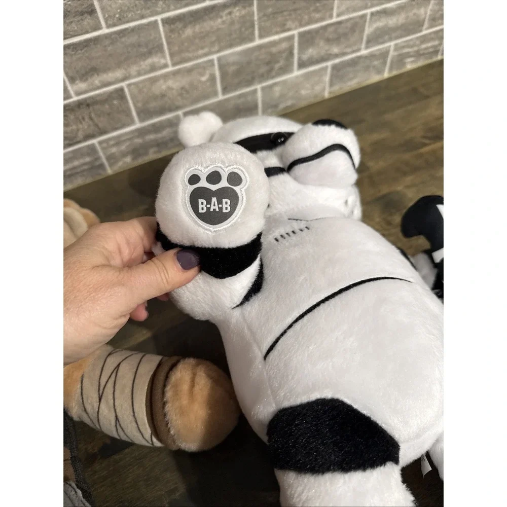 Disney Build-A-Bear Workshop STAR WARS‎ REY & Stormtrooper Plush